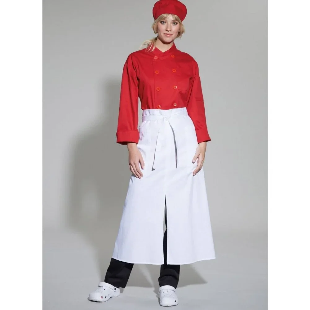 McCalls Sewing Pattern 833211621 Chef Jacket Pants Apron Cap Unisex‎ S-XXL